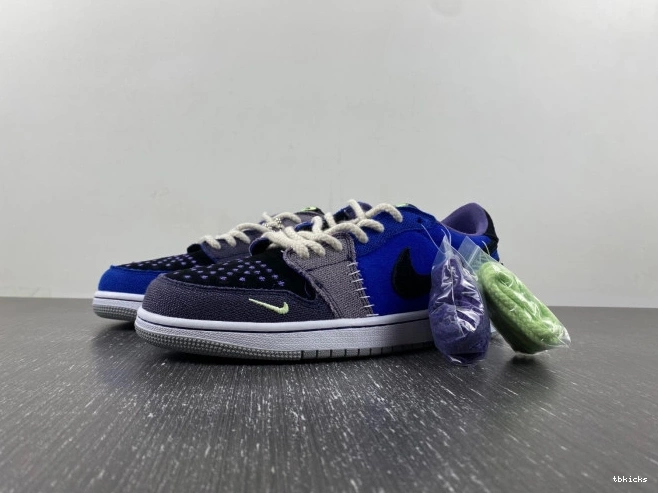 Cheap TB Williamson DZ7292-420 OG Zion Retro Jordan 1 Voodoo Low 0726
